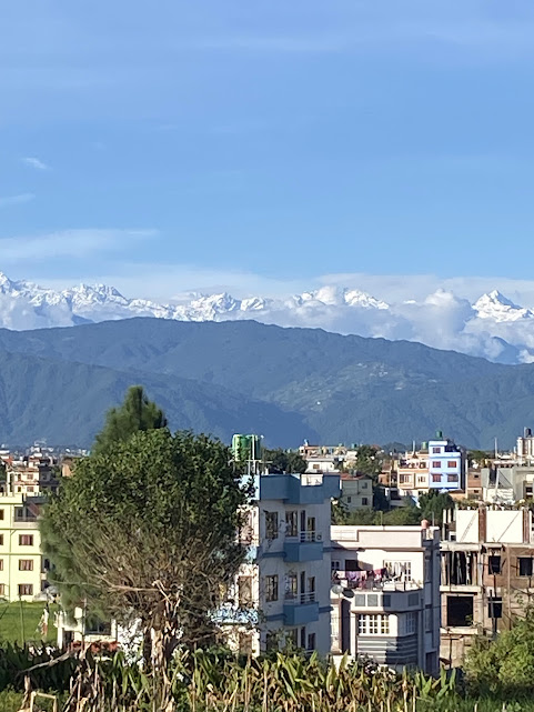 Himalaya Seen from Kathmandu