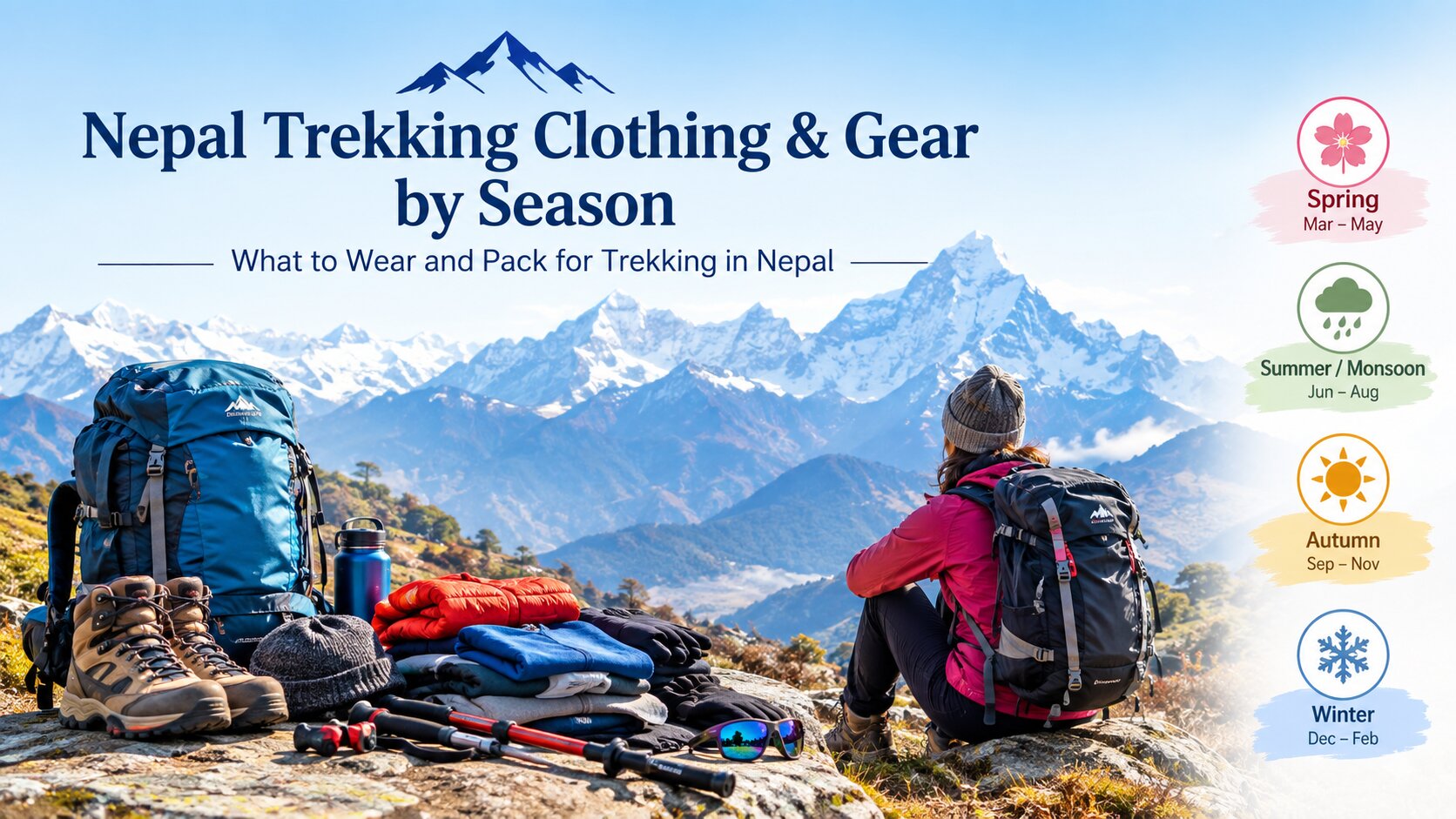 Nepal Trekking Clothing & Gear by Season